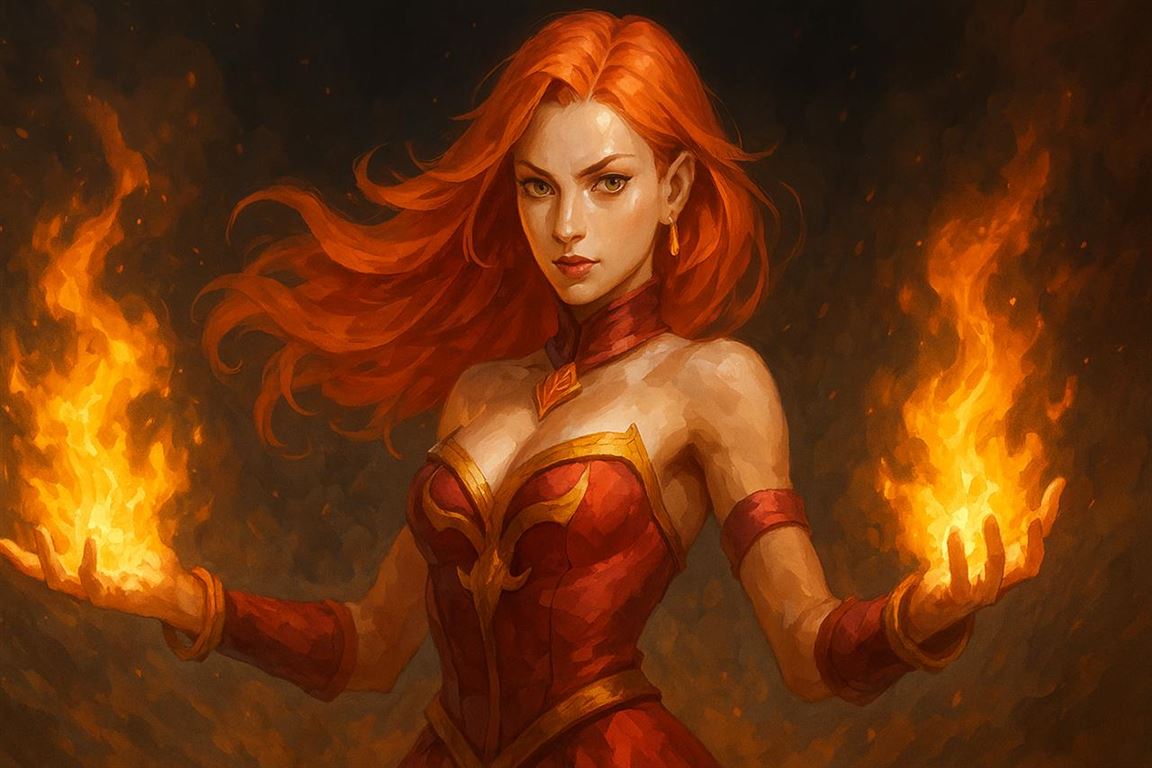 Introduction to lina - the slayer of fire